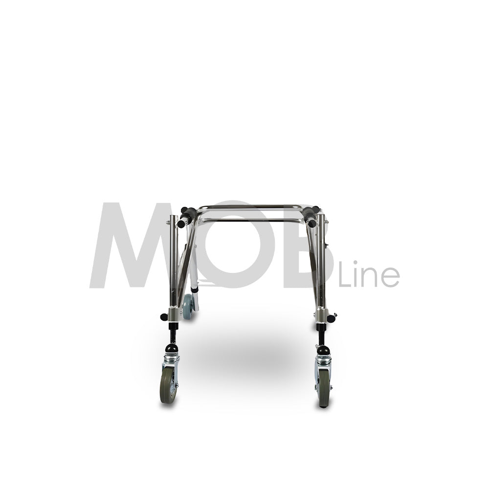 Cureline MOBLINE - WHEELED BACKSIDE ALUMINUM WALKER PEDIATRIC