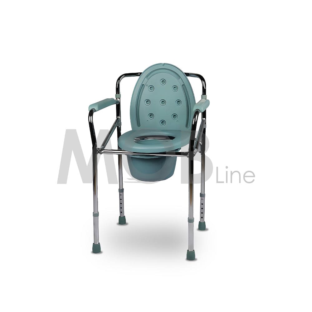 Cureline MOBLINE - STEEL COMMODE CHAIR