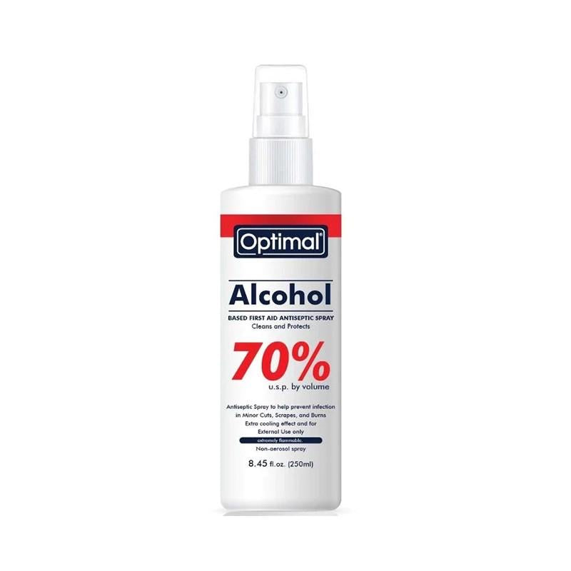 Cureline OPTIMAL - ALCOHOL 70% 250ML SPRAY