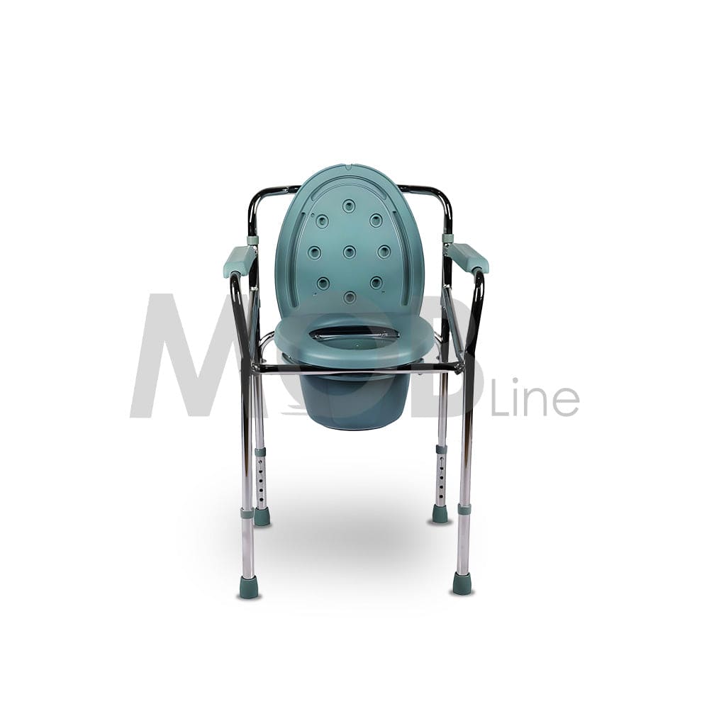 Cureline MOBLINE - STEEL COMMODE CHAIR