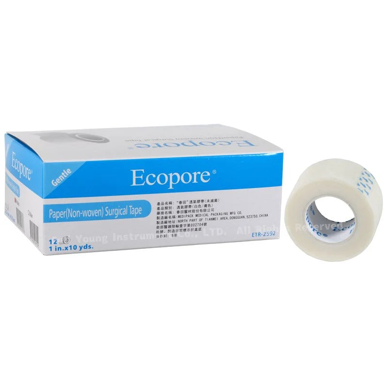 Cureline SURGICAL PAPER TAPE 1INCH BOX OF 12pcs