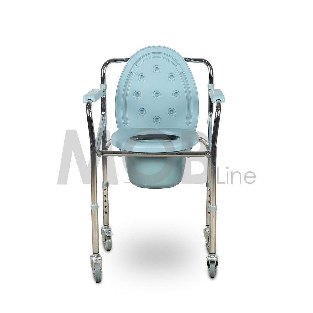 Cureline MOBLINE - WHEELED COMMODE CHAIR