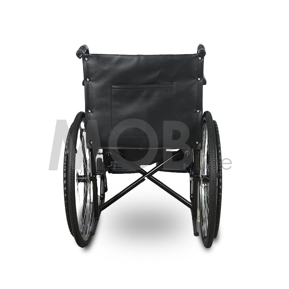 Cureline MOBLINE - STEEL COMMODE WHEELCHAIR