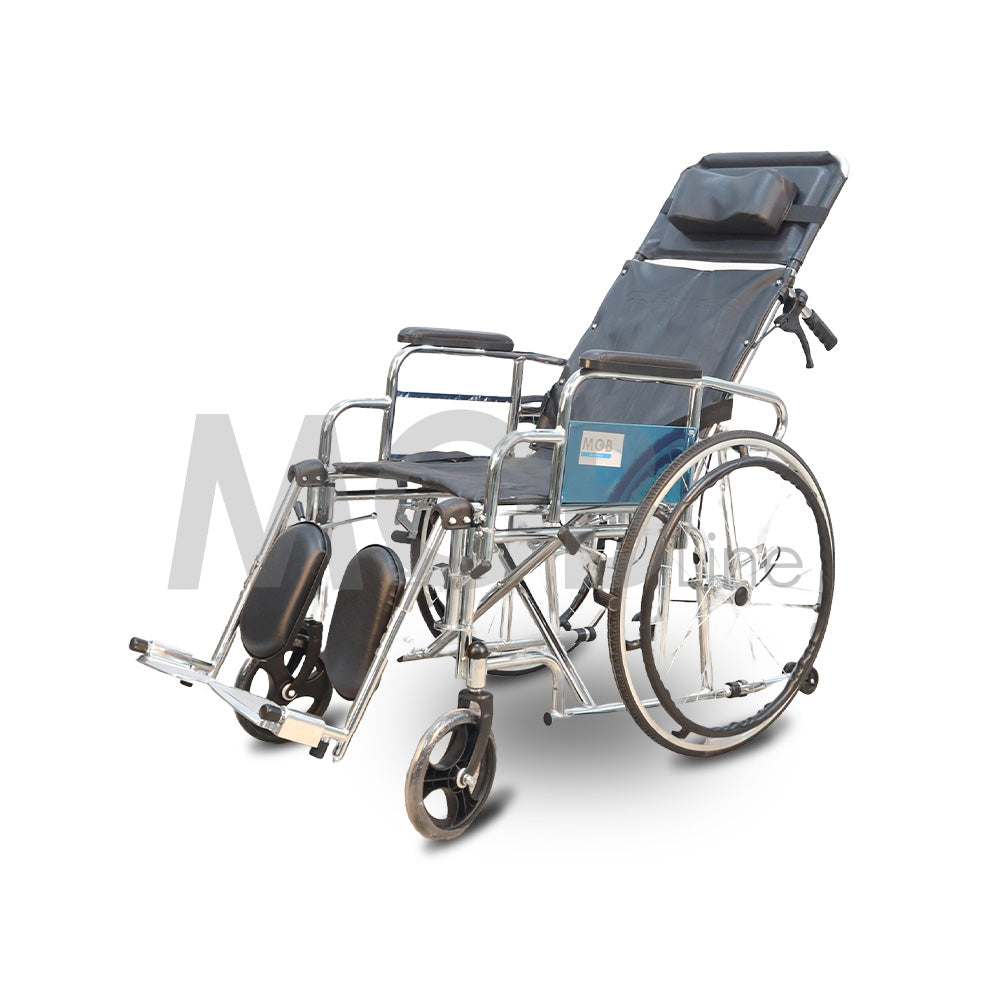 Cureline MOBLINE - STEEL RECLINING & ELEVATING WHEELCHAIR