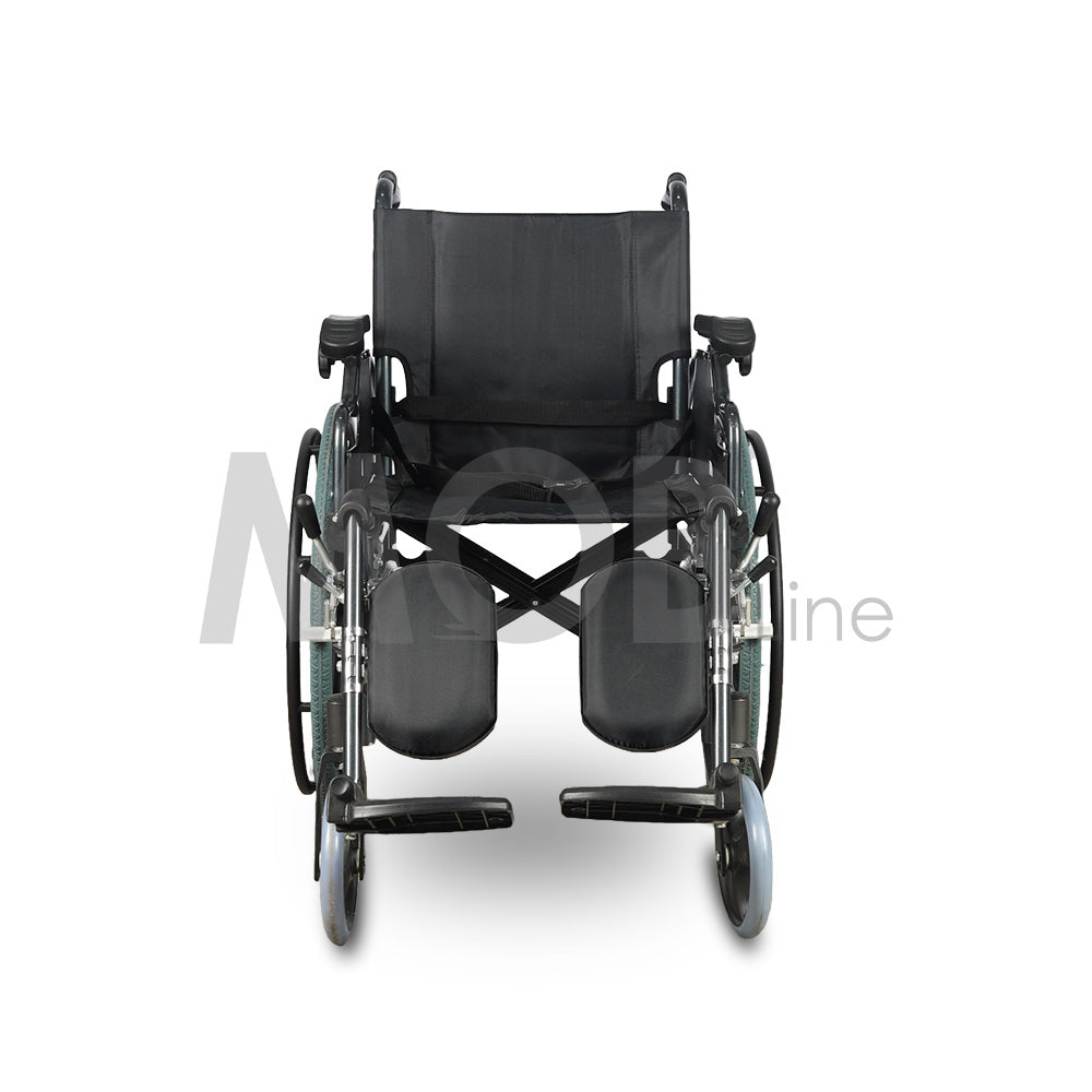 Cureline MOBLINE - ALUMINUM WHEELCHAIR WITH QUICK RELEASE WHEEL