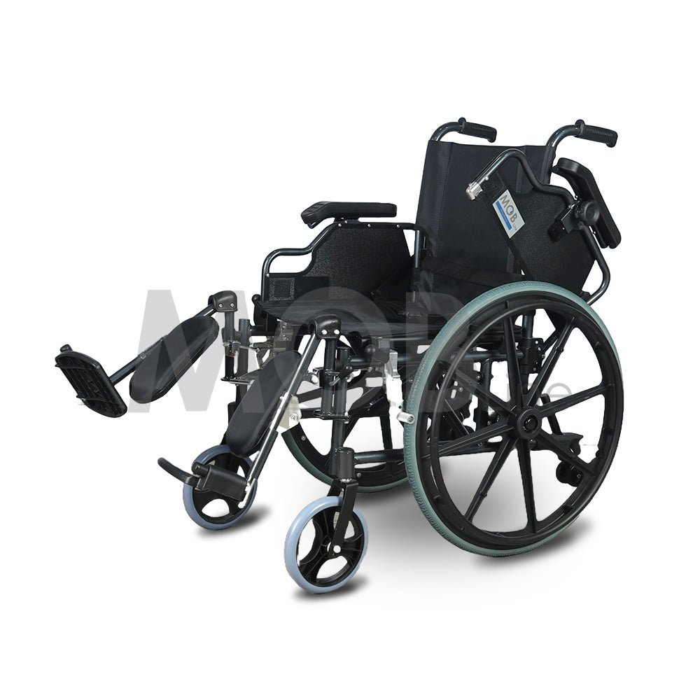 Cureline MOBLINE - ALUMINUM WHEELCHAIR WITH QUICK RELEASE WHEEL