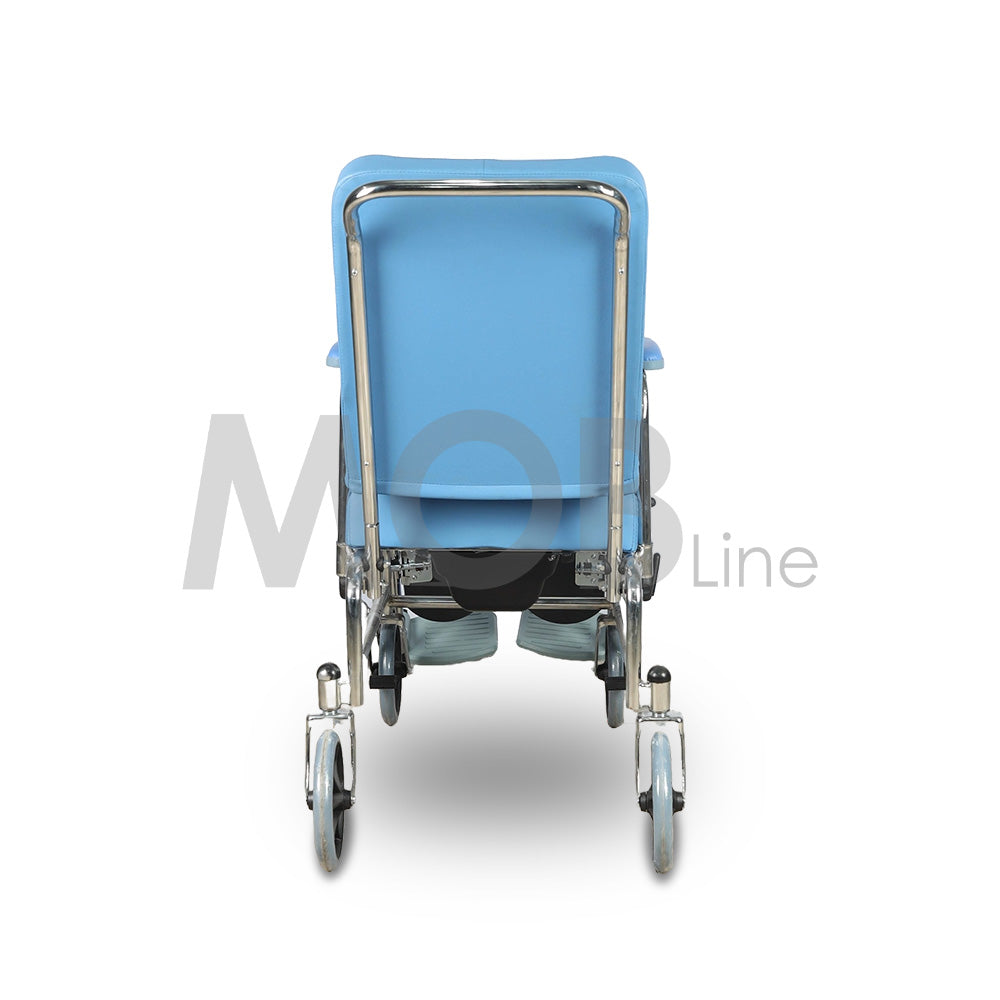 Cureline MOBLINE - RECLINING COMFORT COMMODE WHEELCHAIR