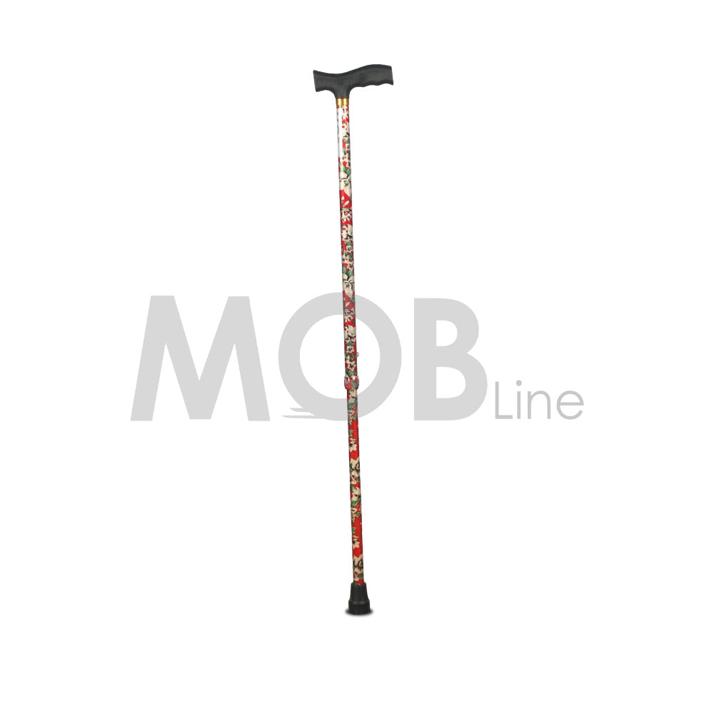 Cureline MOBLINE - WALKING FIGURE STICK BLACK & WHITE, FLOWERS,COLORED GRAPHICS