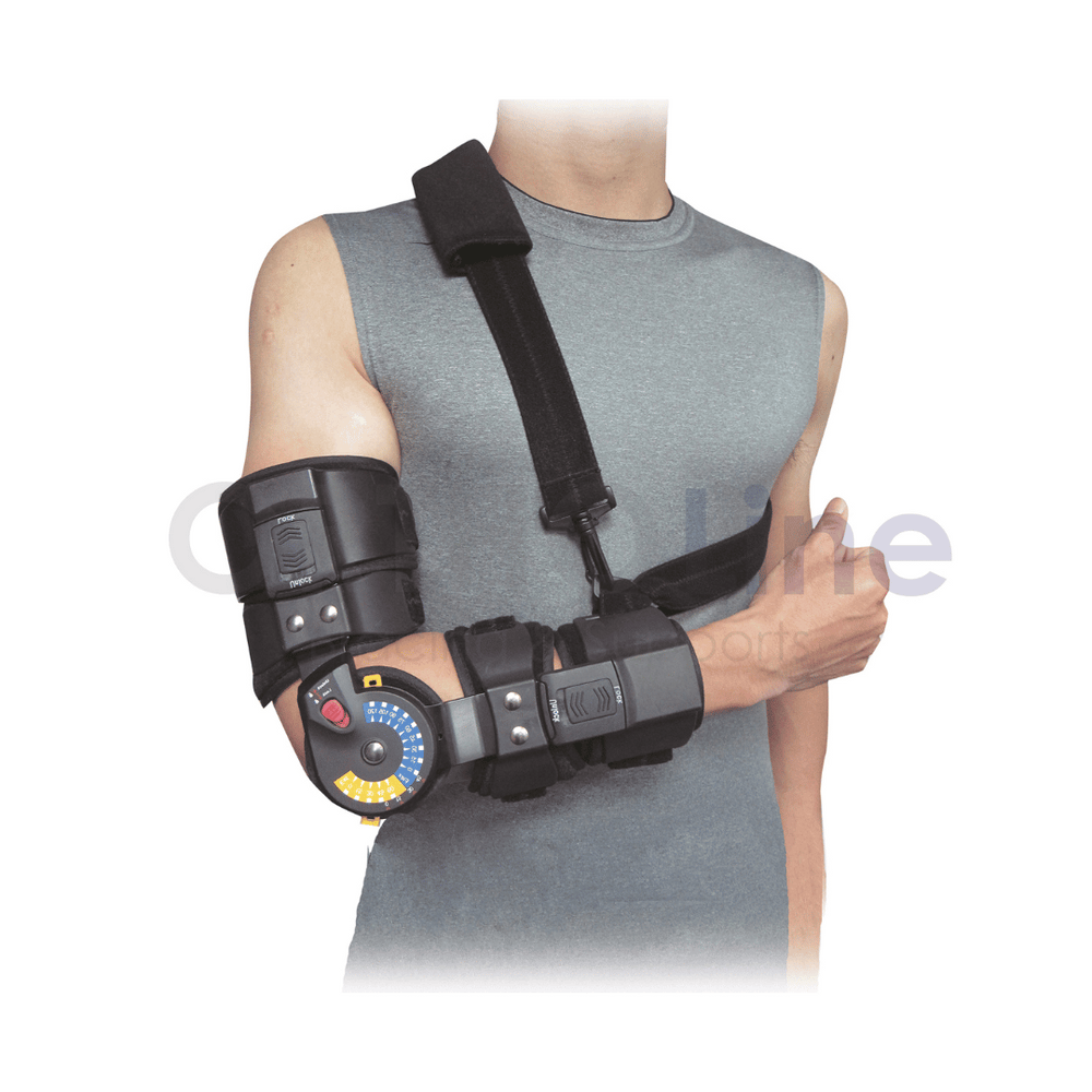 Cureline ORTHOLINE - ROM ELBOW BRACE WITH SLING