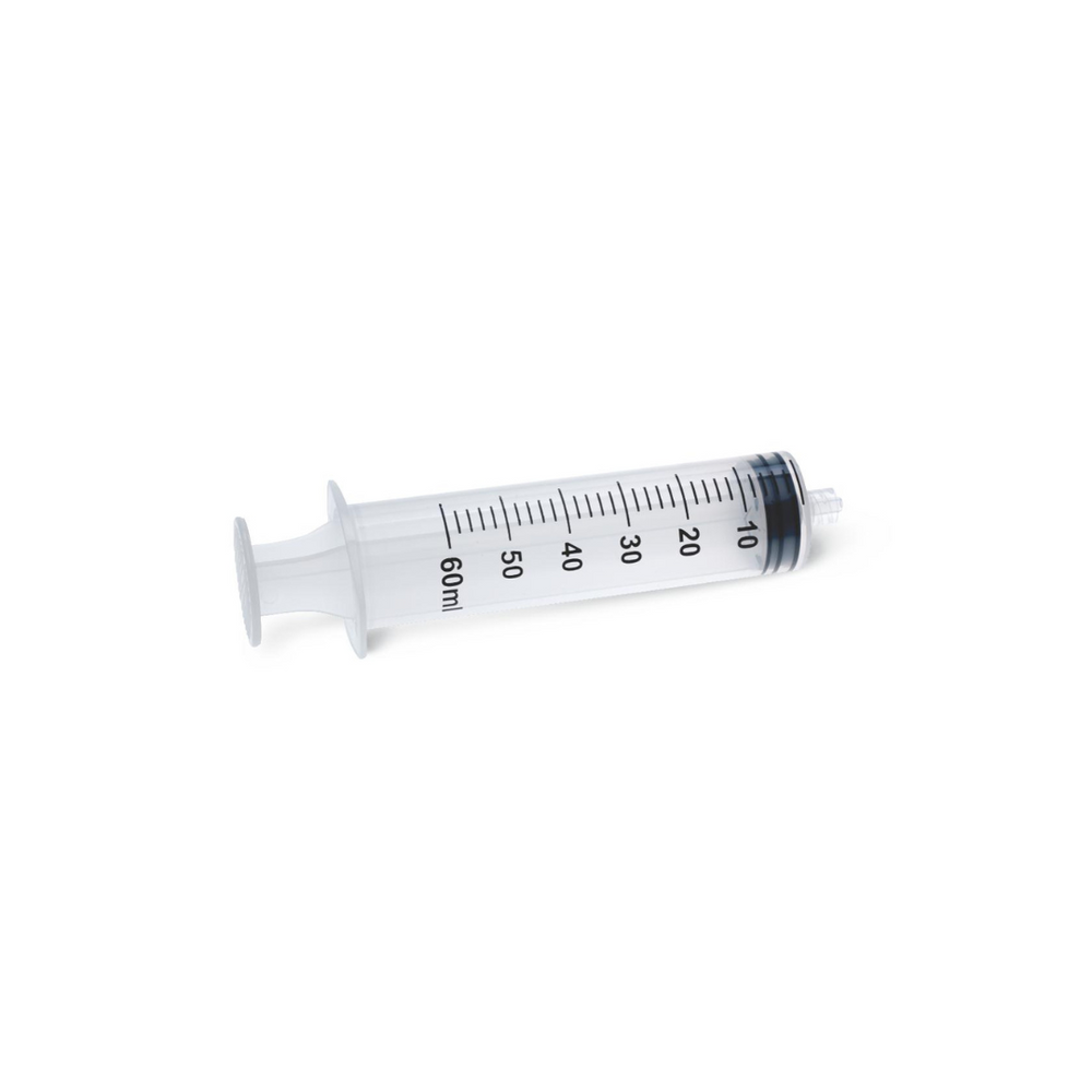 SYRINGE 60ML BOX OF 25PCS